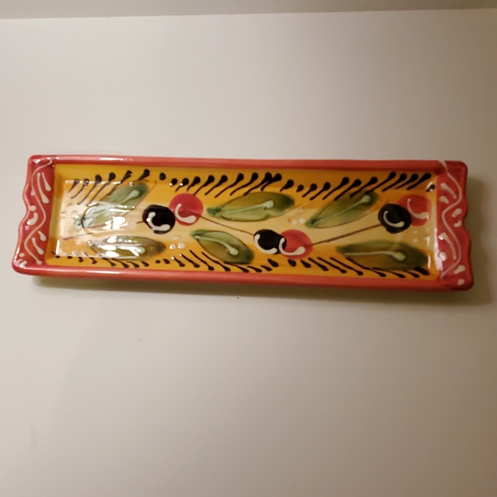 Pier 1 Imports Olive Spoon Rest